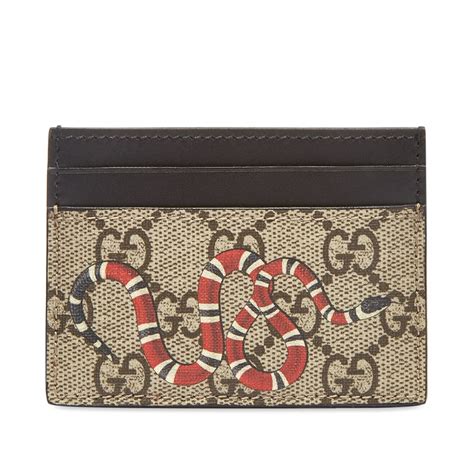 gucci snake card holder replica|gucci snake wallet inside.